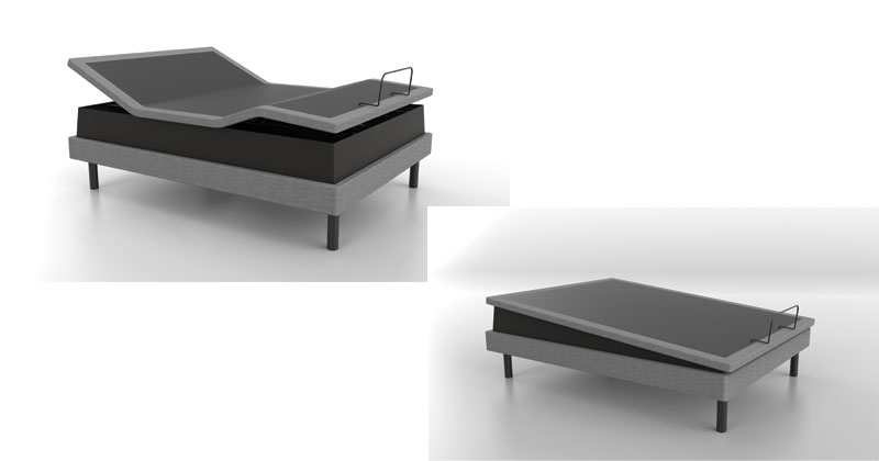 Los Angeles Ascend High-Low Adjustable Bed with Tilt