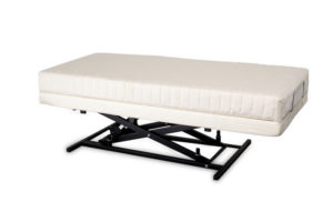 Los Angeles Superrnal 3 high-low adjustable bed with Latexpedic natural organic latex mattress