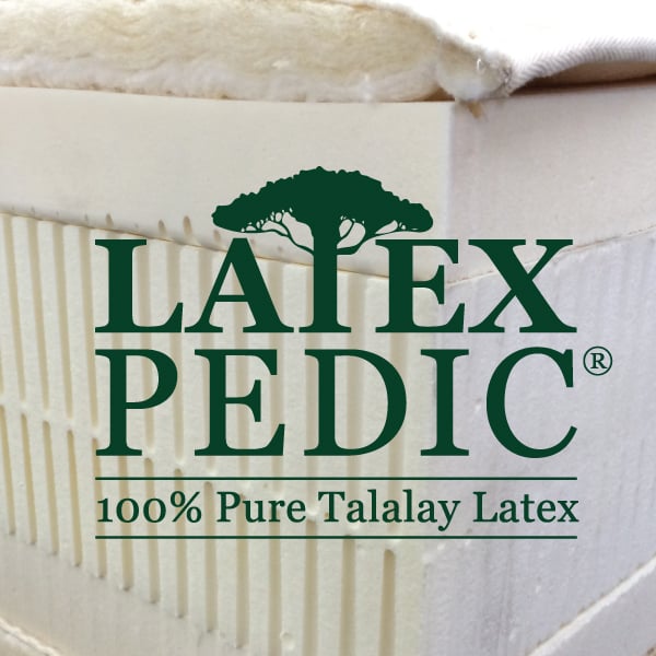 Los Angeles Latexpedic mattresses are 100% pure Talalay latex