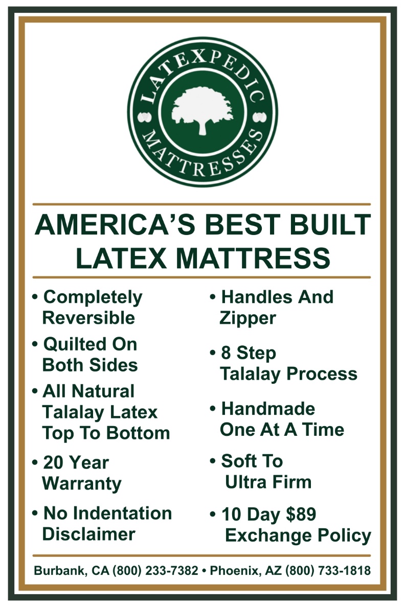 America's best built latex mattress